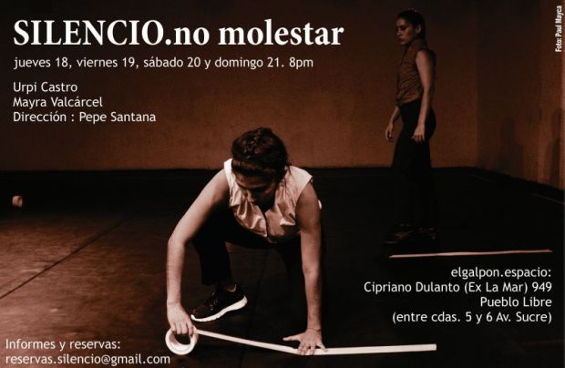 silencio no molestar