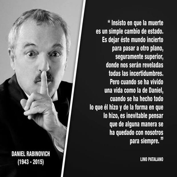 Daniel Rabinovich, uno de los genios de Les Luthiers, falleció.