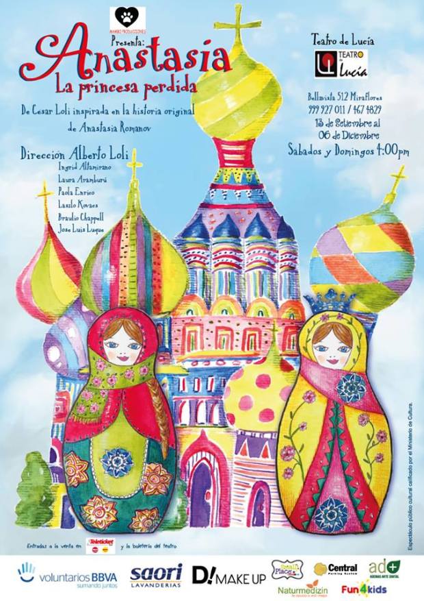 Afiche oficial de "Anastasia". (Foto: Difusión)
