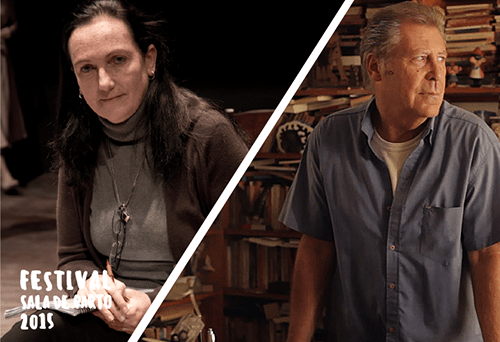 Mauricio Kartun y Chela de Ferrari. (Foto: Difusión/ La Plaza)